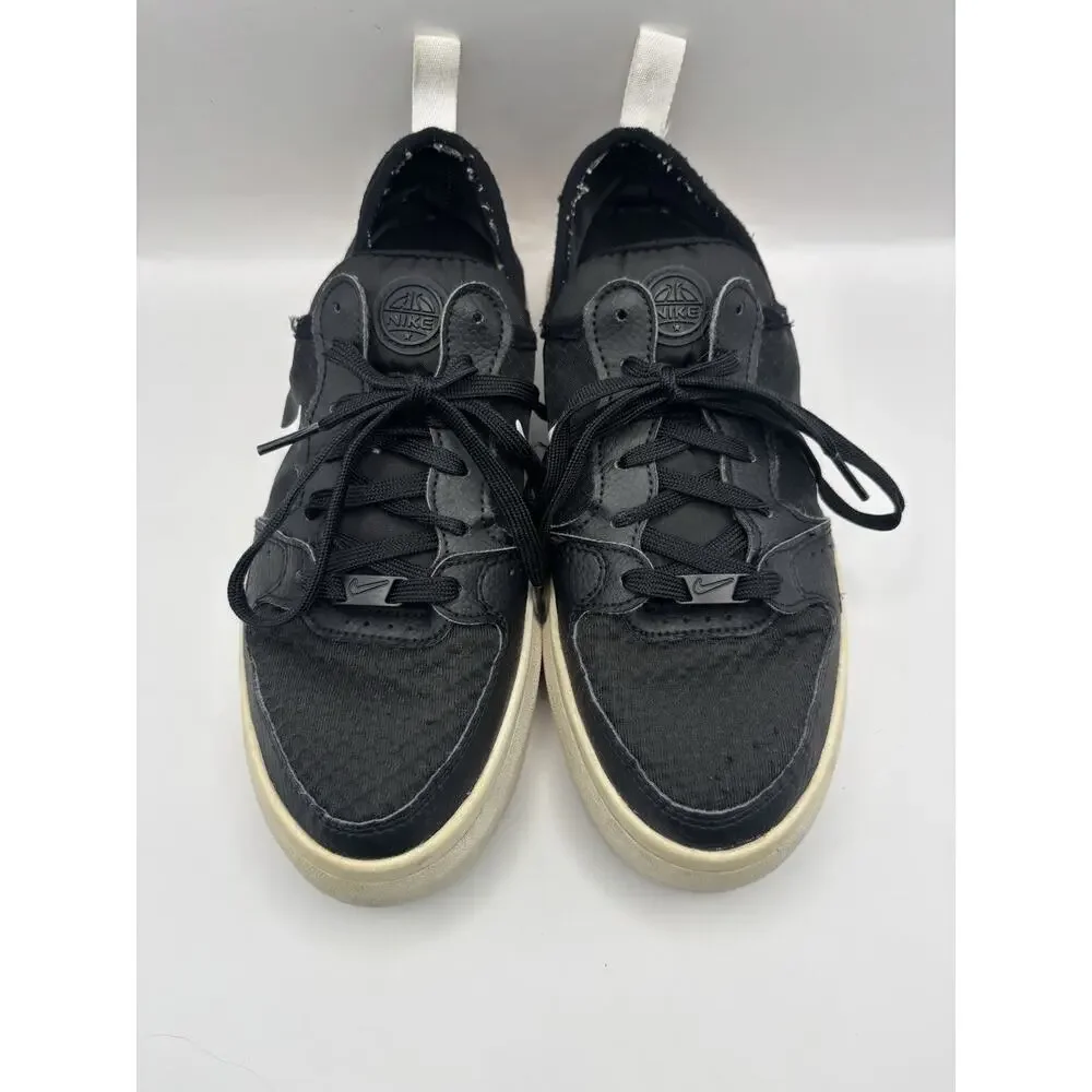 Nike Court Vision Alta TXT Black And White Sneakers Women Size 8